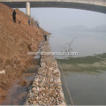 Gabion Wire Mesh Baskets Filled With Stone